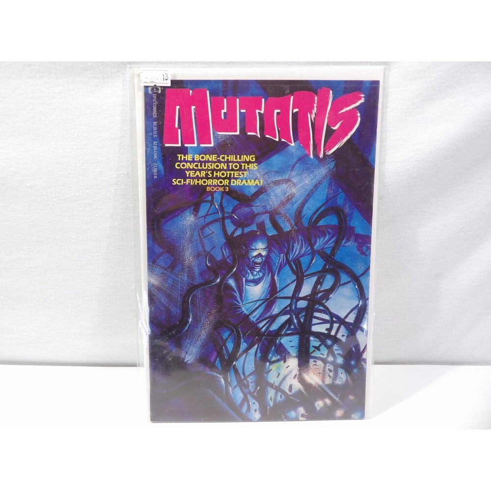 Mutatis No 3, 1992 vintage comic book, Epic Comics graphic novel